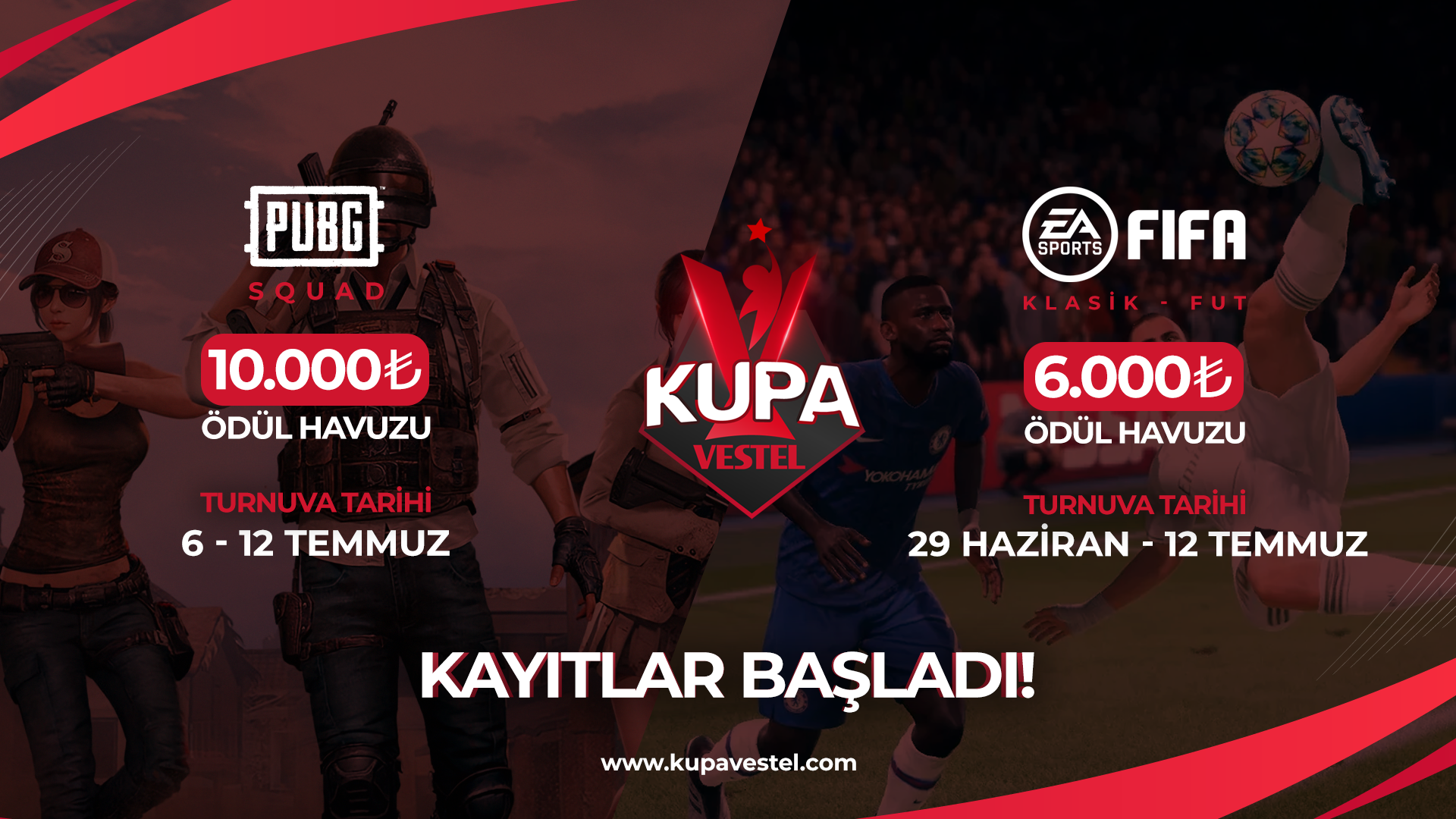 Vestel tarafından düzenlenen Kupa Vestel 29 Haziran'da başlıyor