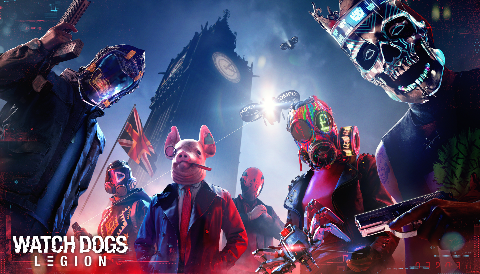 Watch Dogs: Legion, 29 Ekim 2020 tarihinde çıkış yapacak